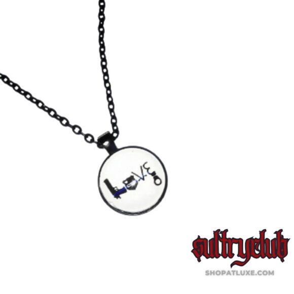 LOVE Police Awareness Support Necklace - Picture 6 of 6